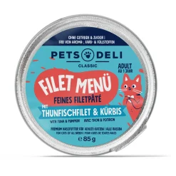 Nourriture Humide^Adult filet de thon Menu à la courge & au basilic 12 x 85 g