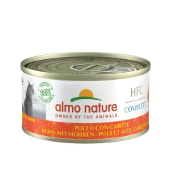 Almo nature Nourriture Humide^Almo Complete HFC Poulet aux carottes 24x70 g