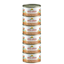 Almo nature Nourriture Humide^Almo HFC 6x70g Thon et poulet