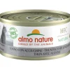 Almo nature Nourriture Humide^Natural Cat Thon aux anchois douaniers 24 x 70 g