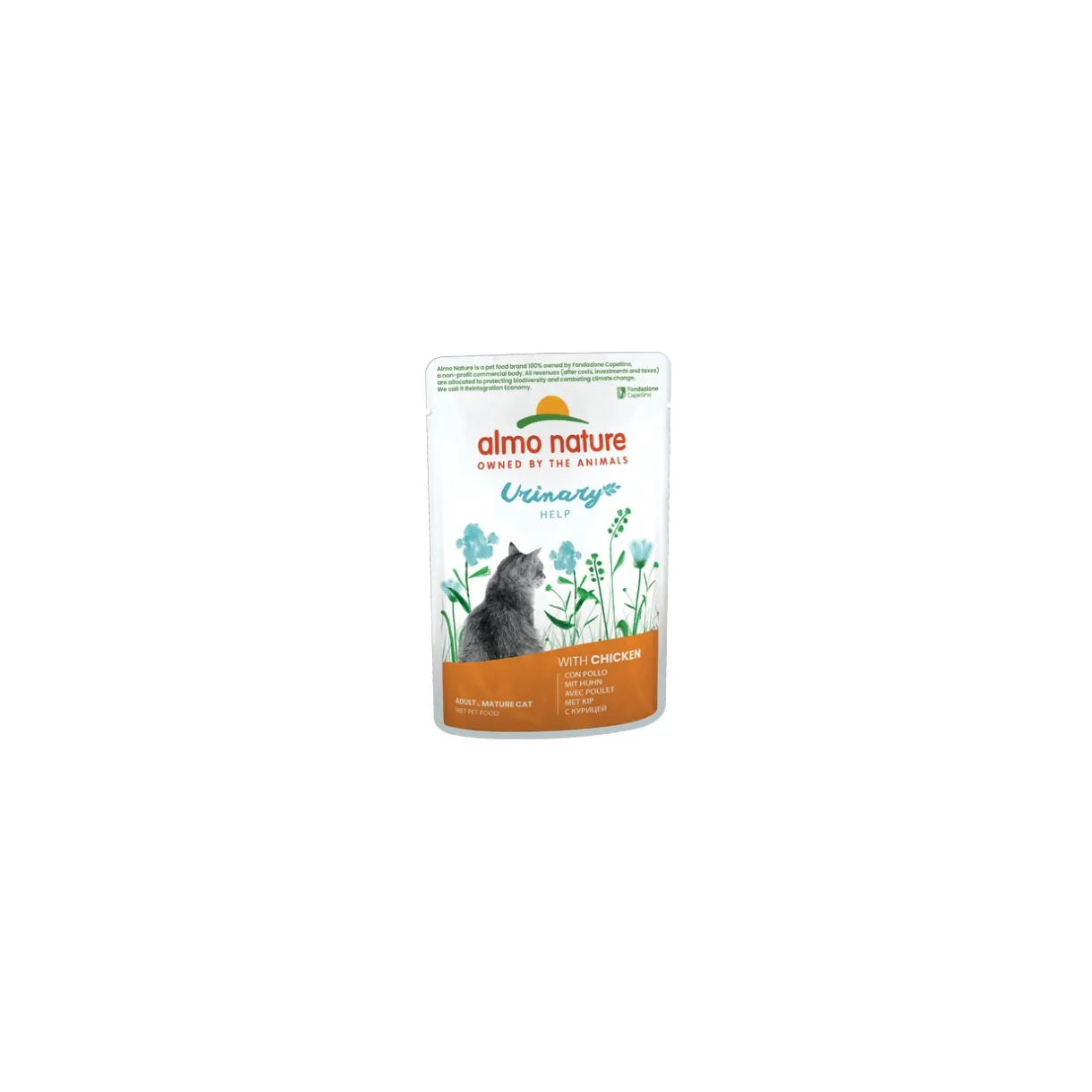 Almo nature Nourriture Humide^Urinary Help 30 x 70 g Poulet