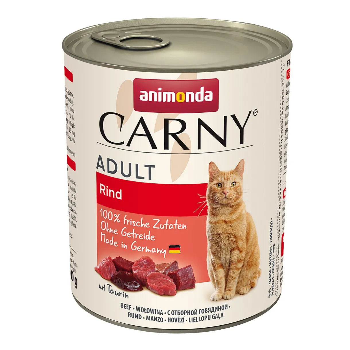 animonda Nourriture Humide^Carny nourriture humide pour chat adulte Bœuf 6x800 g