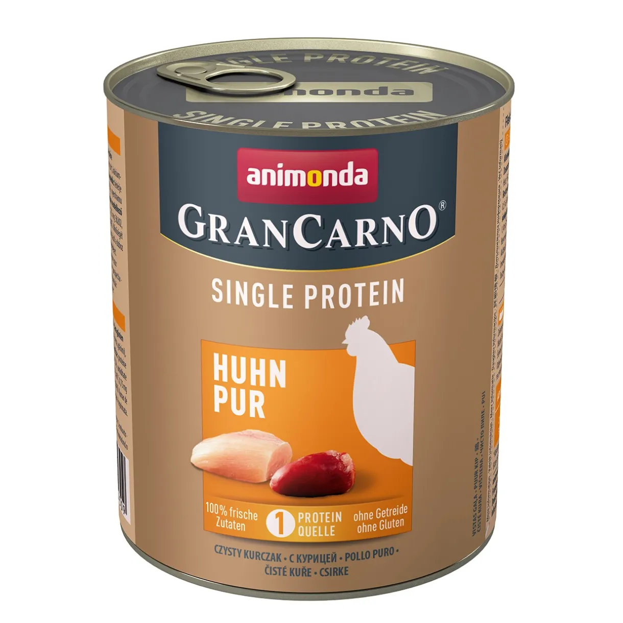 animonda Nourriture Humide^GranCarno Adult Single Protein Pur poulet 6x800 g