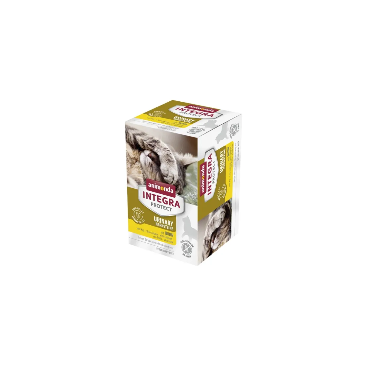 animonda Problèmes Urinaires|Nourriture Problèmes Urinaires^Integra Protect Adult Urinary calculs de struvite Poulet 6x100 g