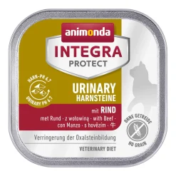 animonda Problèmes Urinaires|Nourriture Problèmes Urinaires^Integra Protect Adult Urinary Oxalstein Bœuf 6x100 g