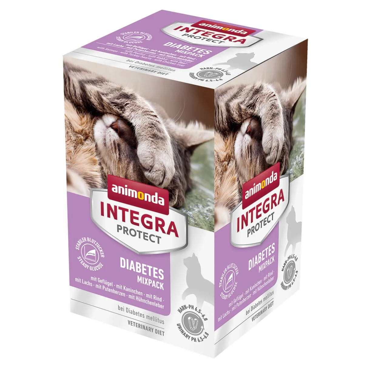 animonda Nourriture Humide^Integra Protect Diabète Mix-Pack 6x100 g