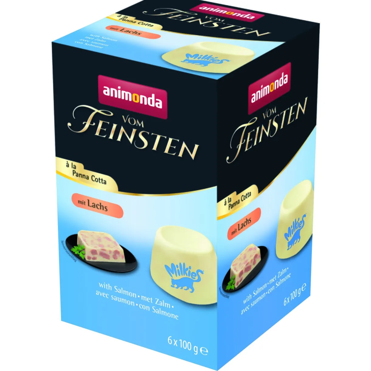 animonda Friandises^Vom Feinsten Adult à la Panna Cotta Saumon 6x100 g