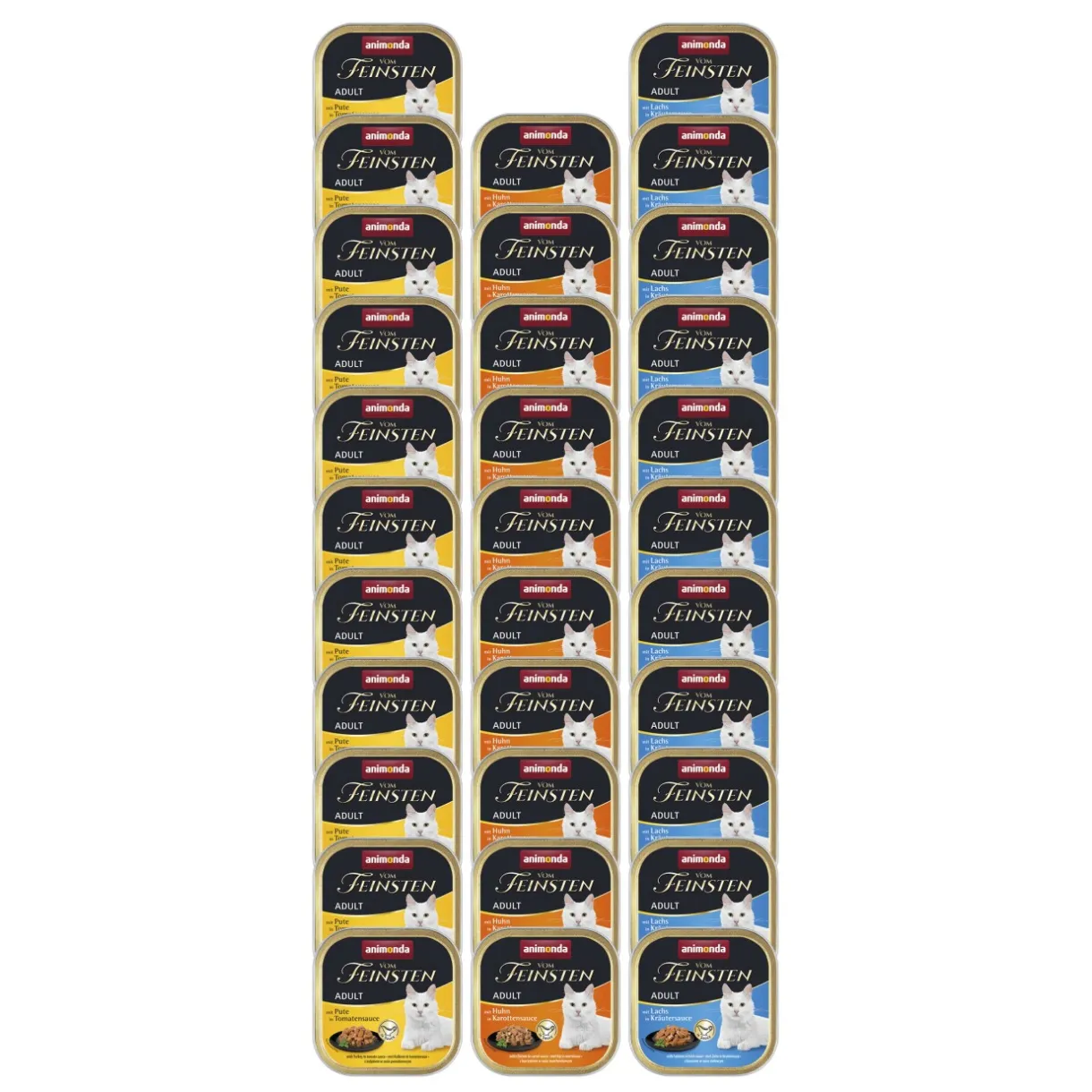 animonda Nourriture Humide^Vom Feinsten Adult Saucen Variété 32 x 100 g