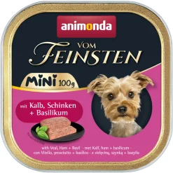 animonda Nourriture Humide^Vom Feinsten Adult Mini 32 x 100 g Veau & jambon