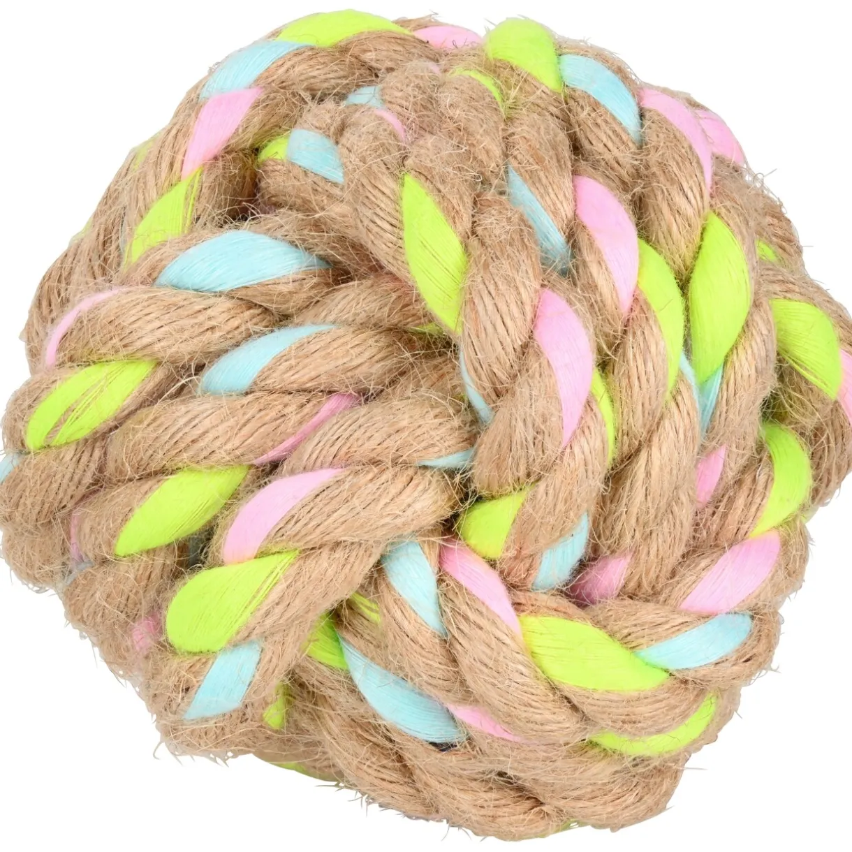 AniOne Jouets^balle en corde 7,5 cm