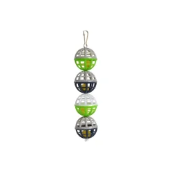 AniOne Gamelles & Abreuvoirs|Accessoires Pour Cage^Balles en plastique munies d’une cloche