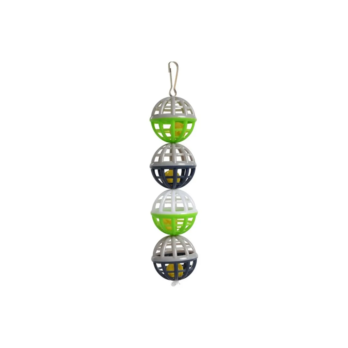 AniOne Gamelles & Abreuvoirs|Accessoires Pour Cage^Balles en plastique munies d’une cloche