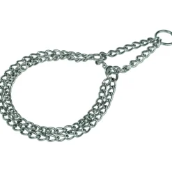 AniOne Colliers^Collier de chaîne en acier chromé XL