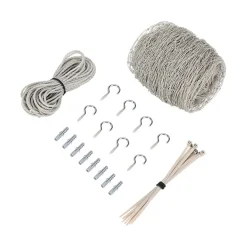 AniOne Filet De Protection^Filet pour chat 2 m, 1,5 m
