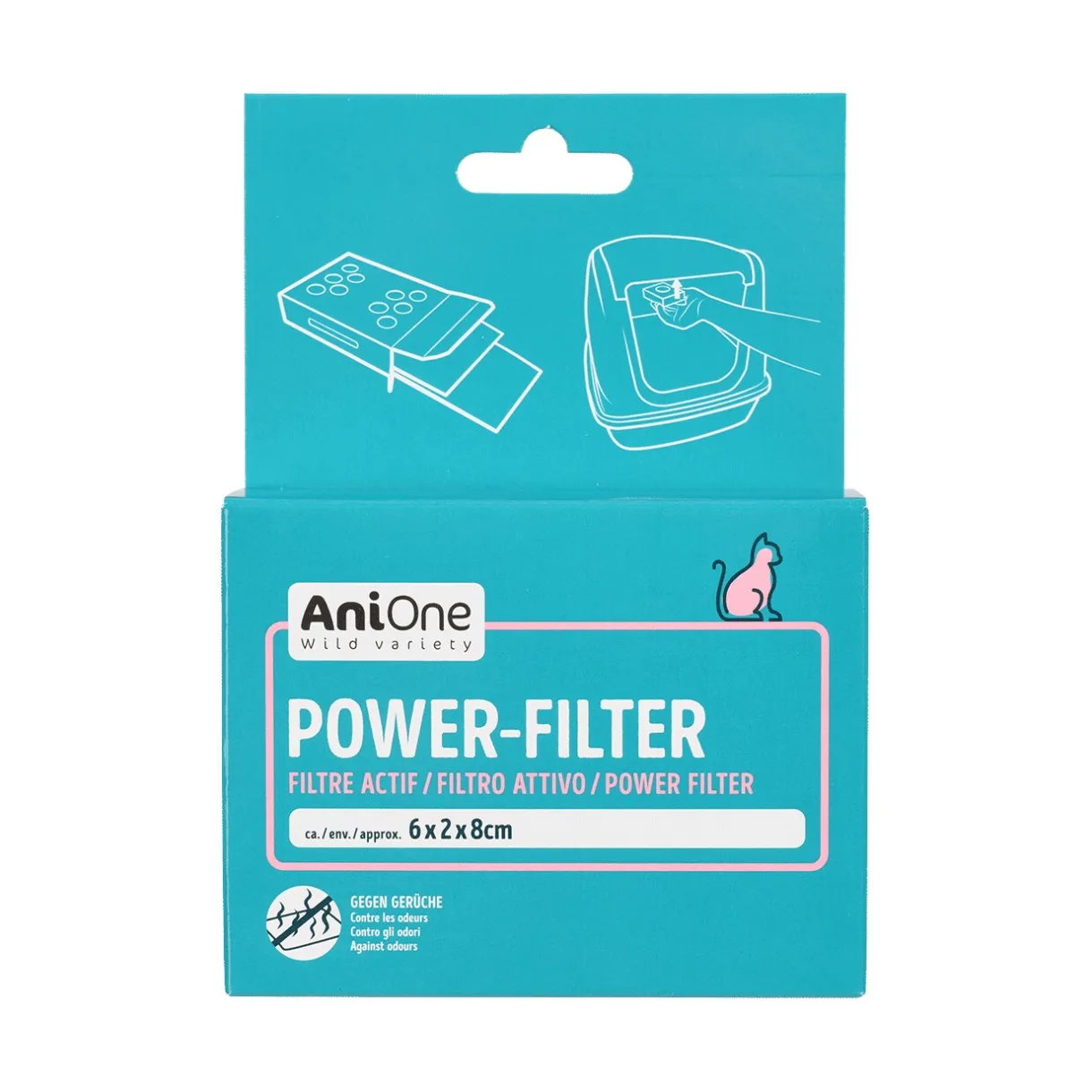 AniOne Accessoires Litière^Filtre Power