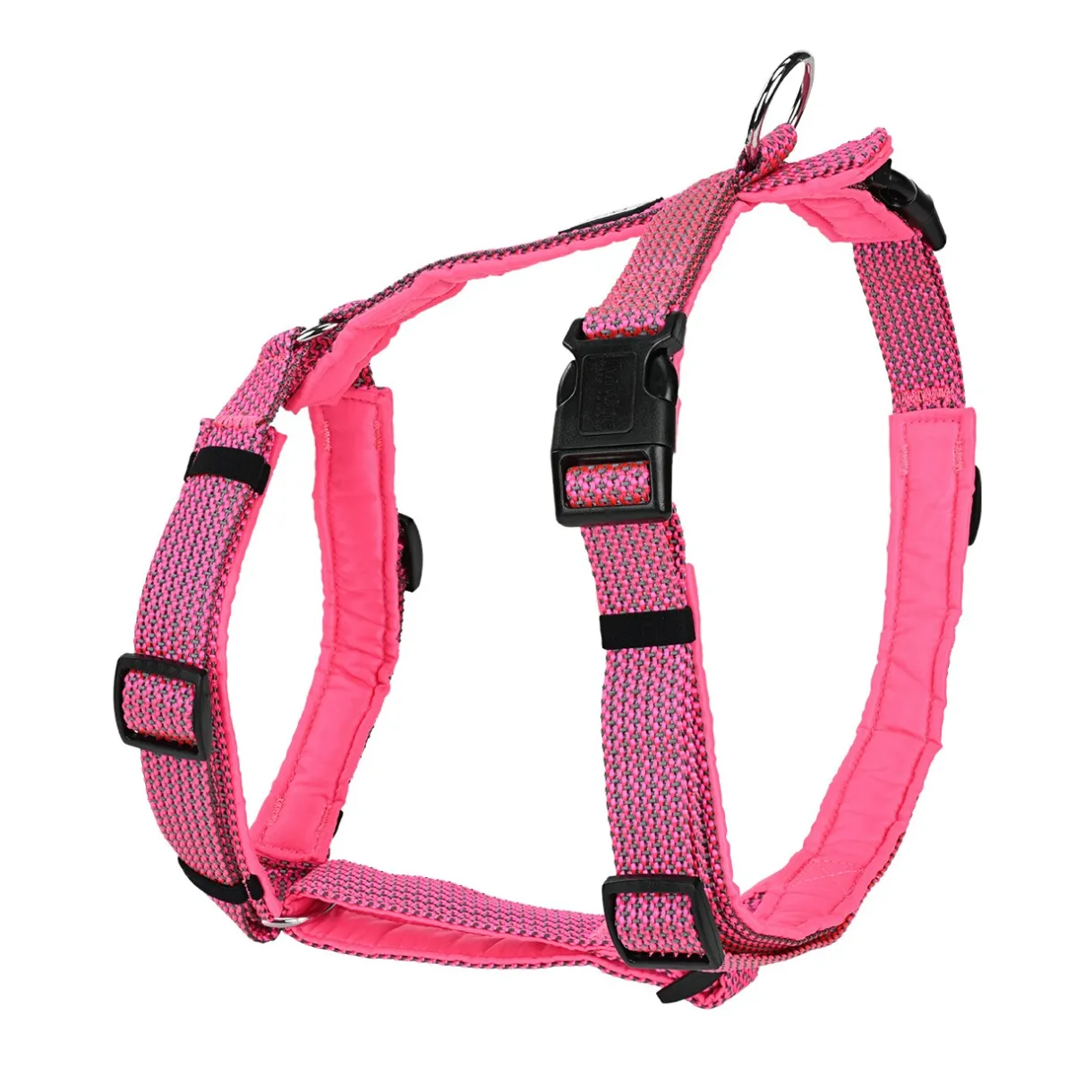 AniOne Harnais Pour Chien|Promener Son Chiot^Harnais souple rose S