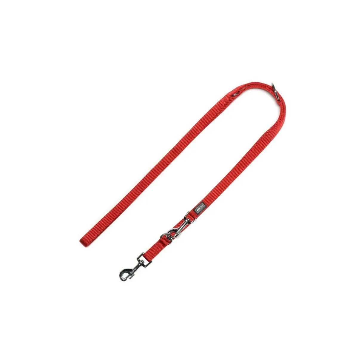 AniOne Laisses^Laisse en nylon Classic 2-couches rouge M