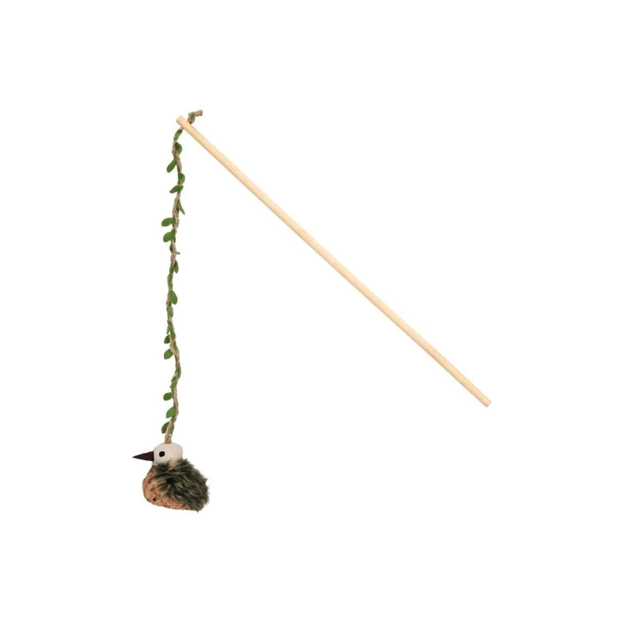 AniOne Cannes À Pêche|Jouets^liège canne à pêche petits oiseaux 40 cm
