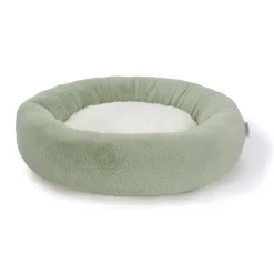 AniOne Lits Pour Chien^Lit Fluffy Donut menthe S