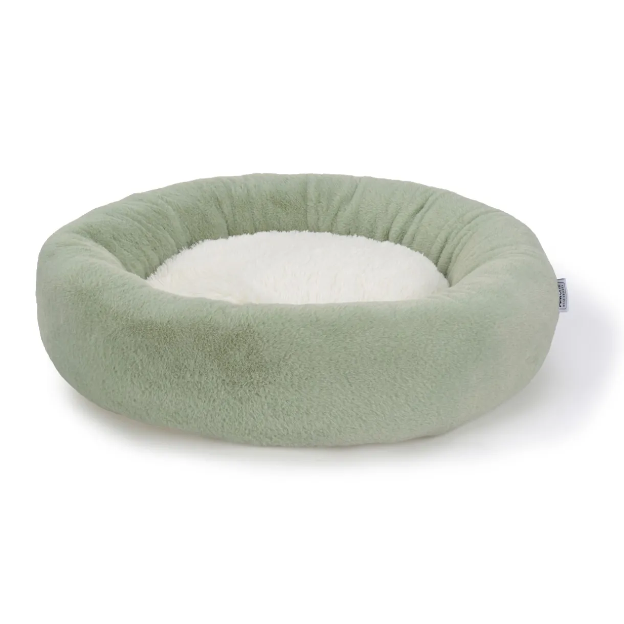 AniOne Lits Pour Chien^Lit Fluffy Donut menthe S