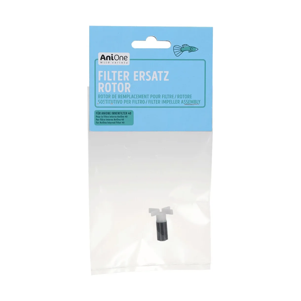 AniOne Filtre^Rotor de rechange Filter 40 Impeller Filtre intérieur 40