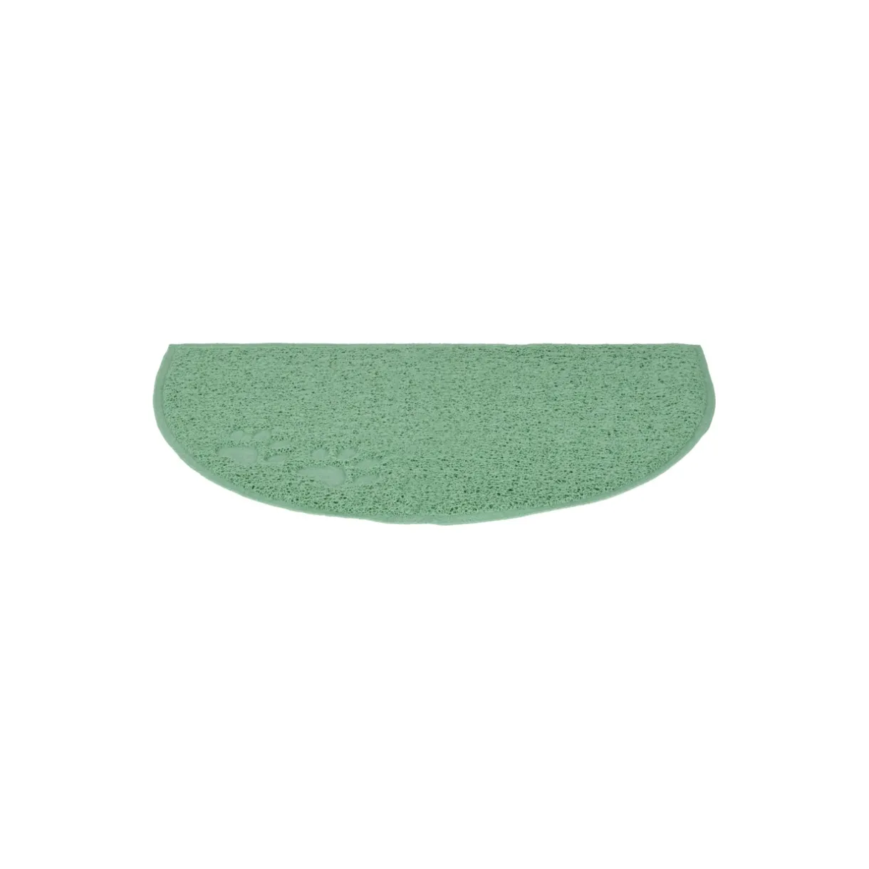 AniOne Accessoires Litière^Tapis de toilette demi-cercle 40x60 cm menthe