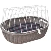 Aumüller Accessoires Pour Le Vélo^Panier de vélo avec grille de protection pour porte-bagages gris