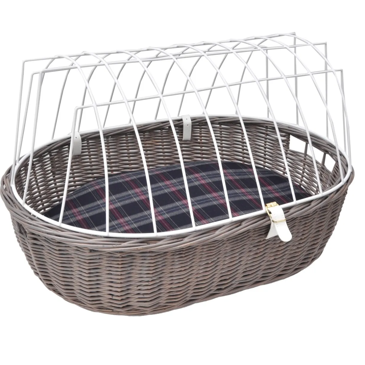 Aumüller Accessoires Pour Le Vélo^Panier de vélo avec grille de protection pour porte-bagages gris