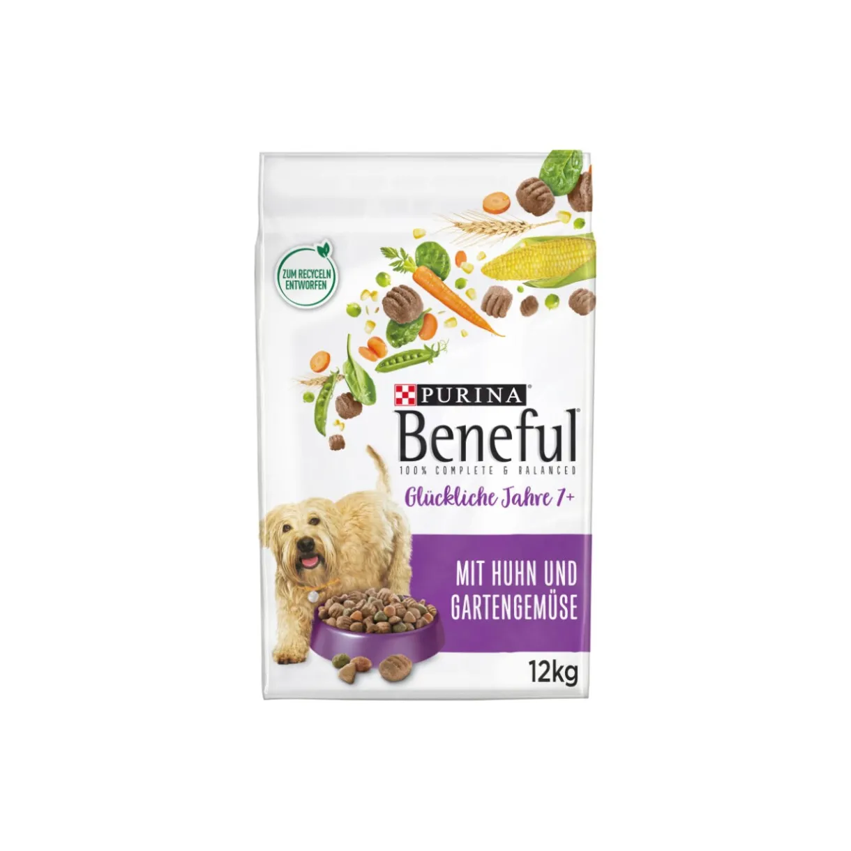Beneful Croquettes^PURINA Années heureuses 7+ au poulet, légumes du jardin 12 kg