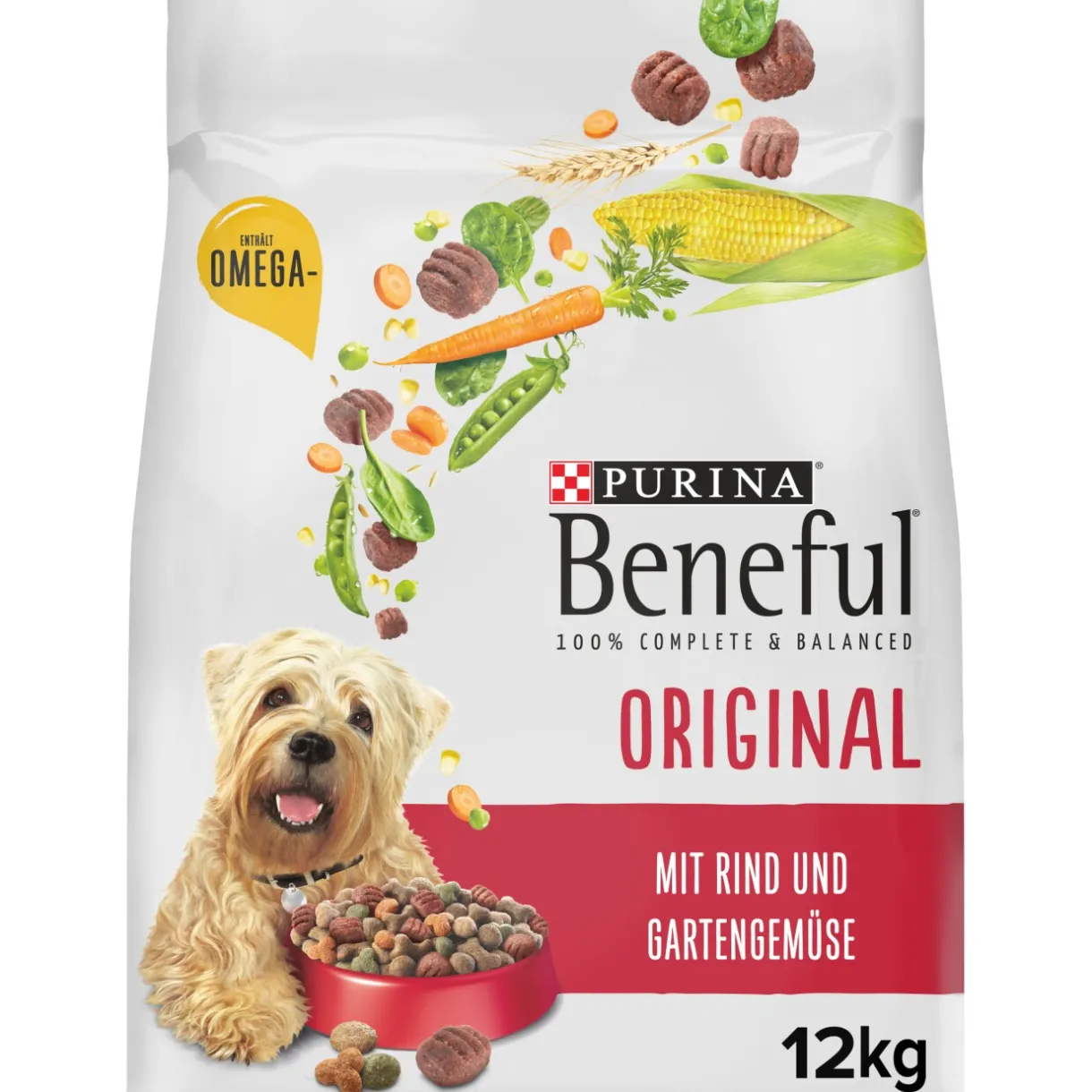 Beneful Croquettes^Purina Original au bœuf et aux légumes du jardin 12 kg