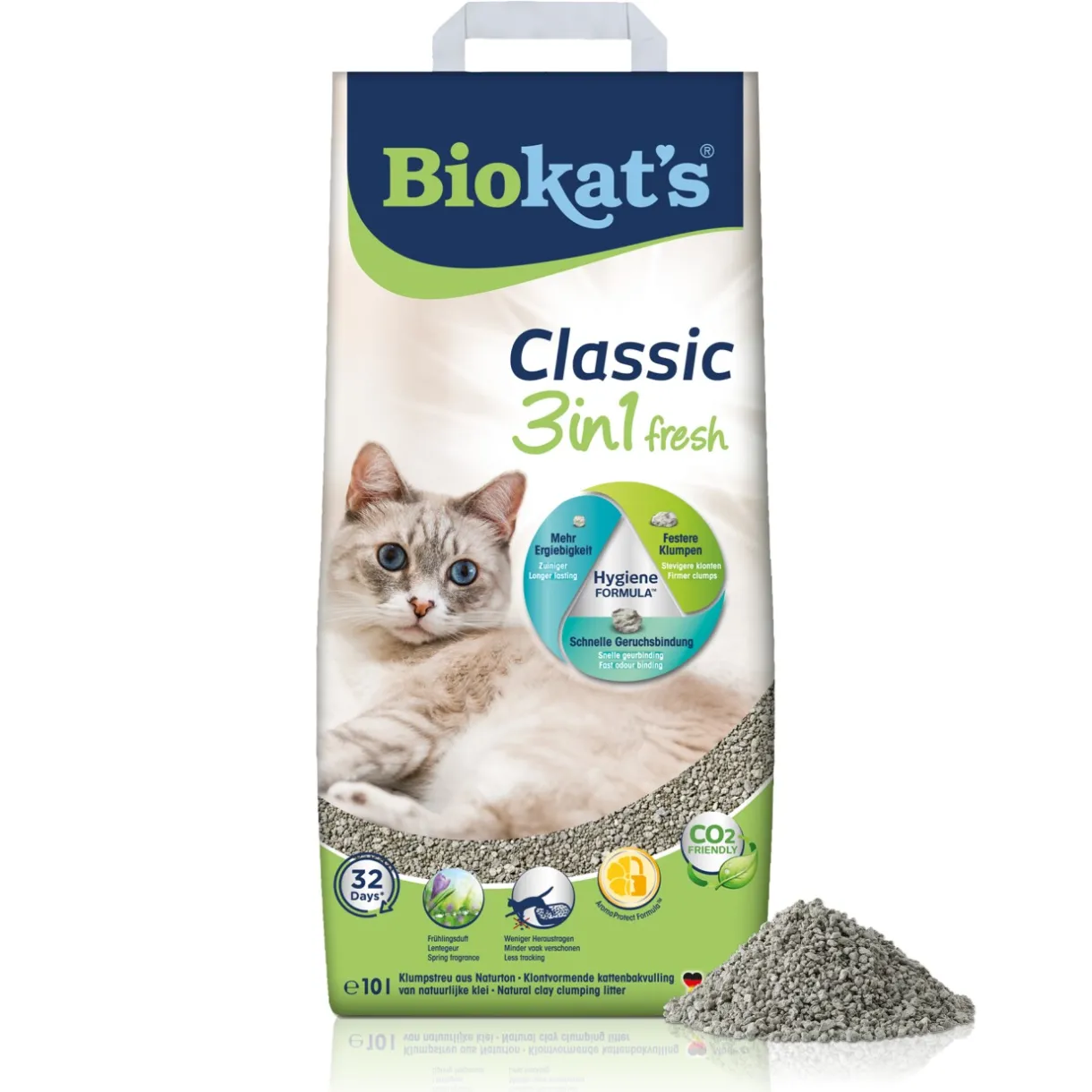 Biokat's Litière Pour Chat^Classic Fresh Litière agglomérante 18 l