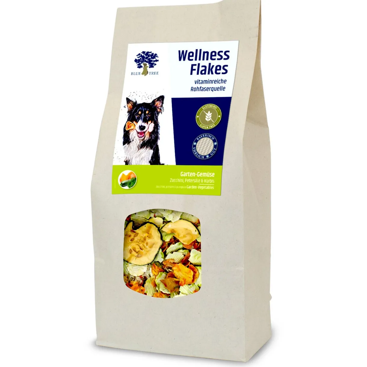 BLUE TREE Nourriture Supplémentaire^Wellness Flakes 650 g avec des légumes
