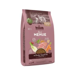 bosch Croquettes|Nourriture^Croquettes HPC pour chien Junior Menue Dinde bien-être animal 1 kg