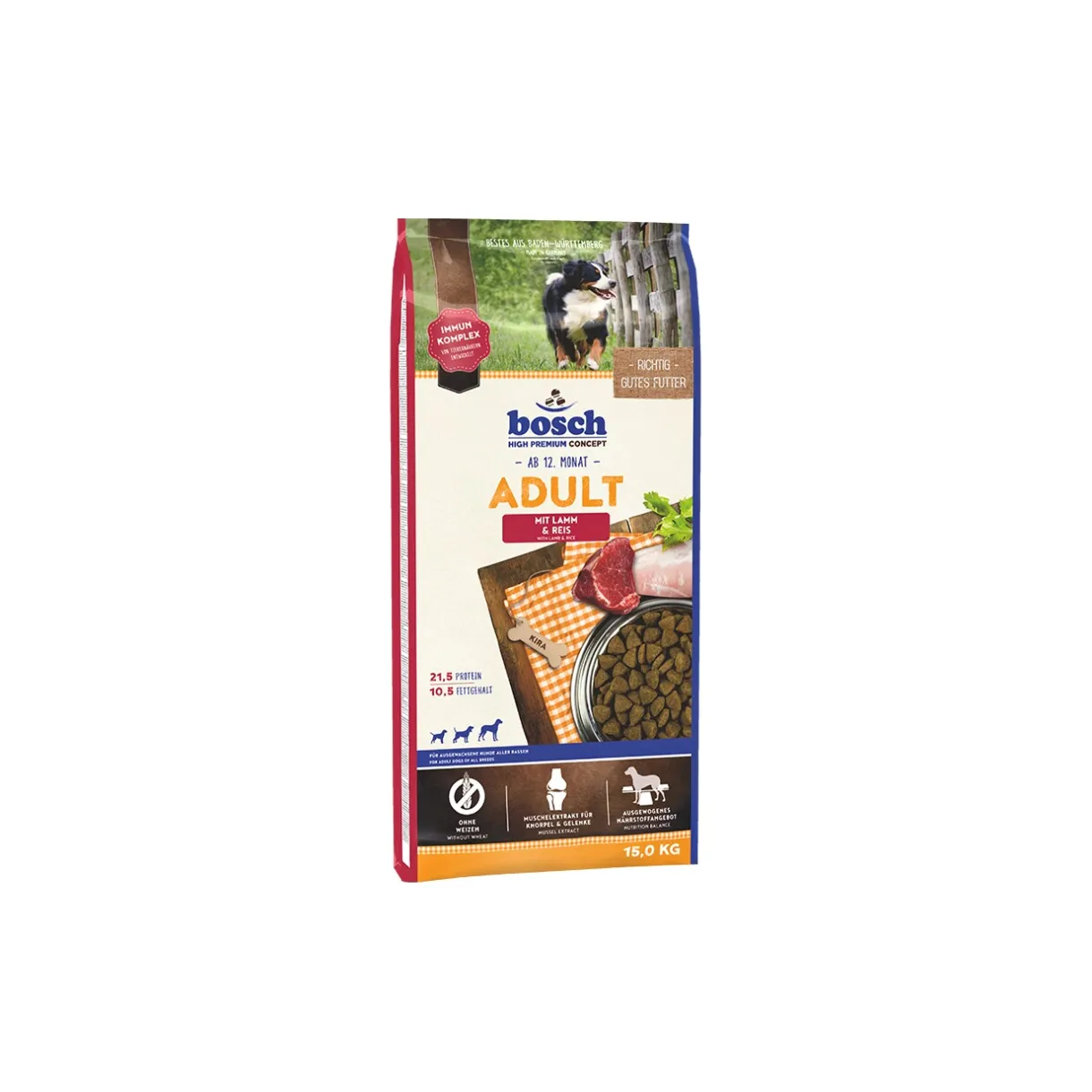 bosch Croquettes^High Premium Concept Adult Agneau et Riz 15 kg