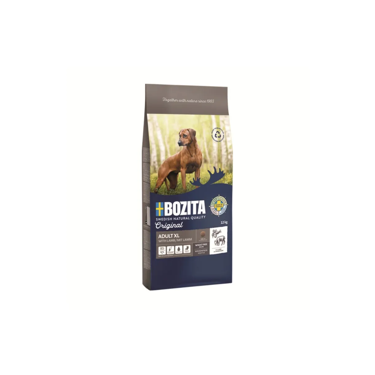 BOZITA Croquettes^Dog Original Adult XL 12 kg
