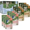 BOZITA Nourriture Humide|Nourriture^Nourriture humide chat Bouchées en sauce au poisson et à la viande Multibox 12 x 85 g
