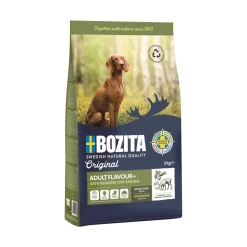 BOZITA Croquettes^Original croquettes pour chiens Adult Flavour+ 3kg 3 kg