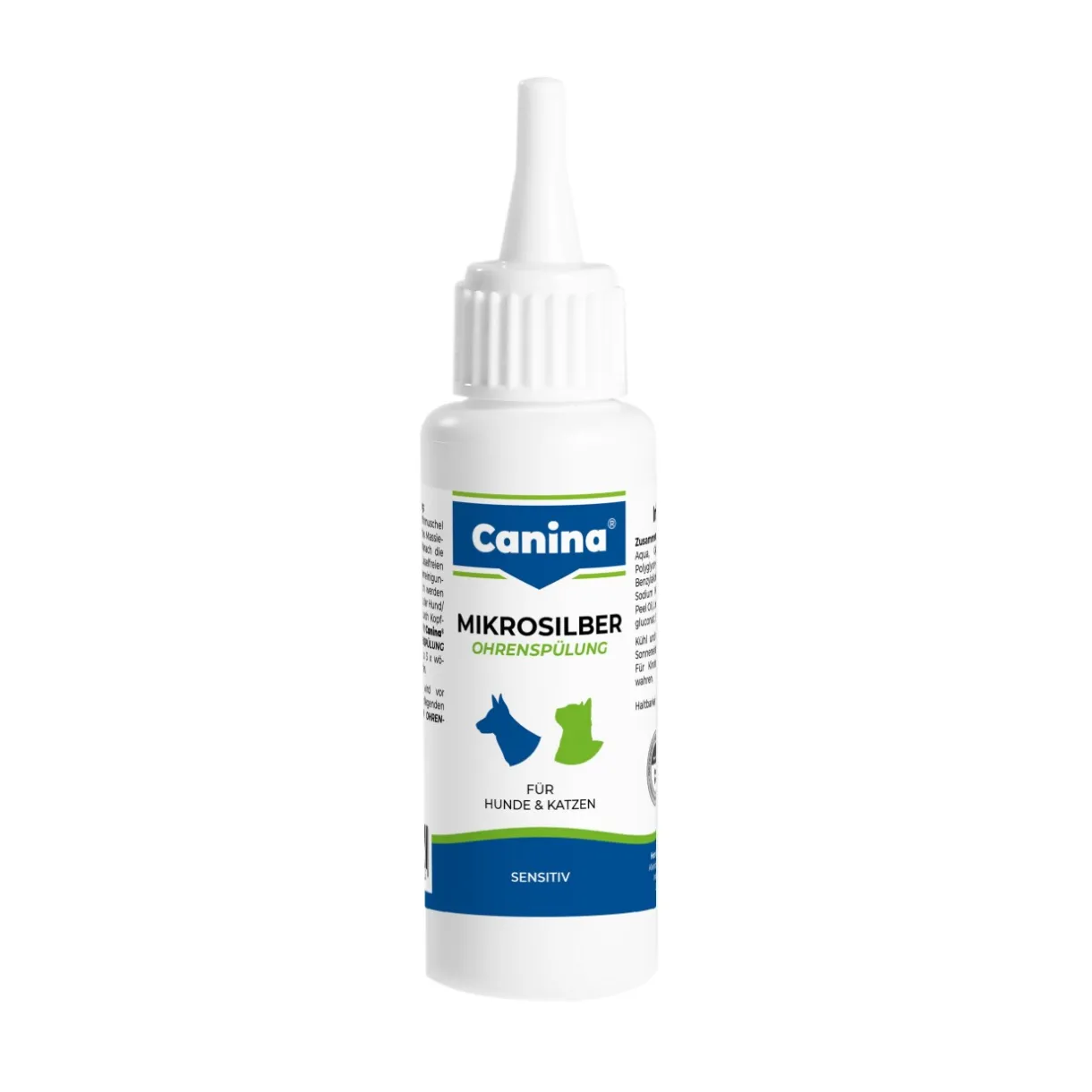 Canina Soins Pour Yeux & Oreilles|Soins Pour Yeux & Oreilles^Rinçage des oreilles au micro-argent 100 ml