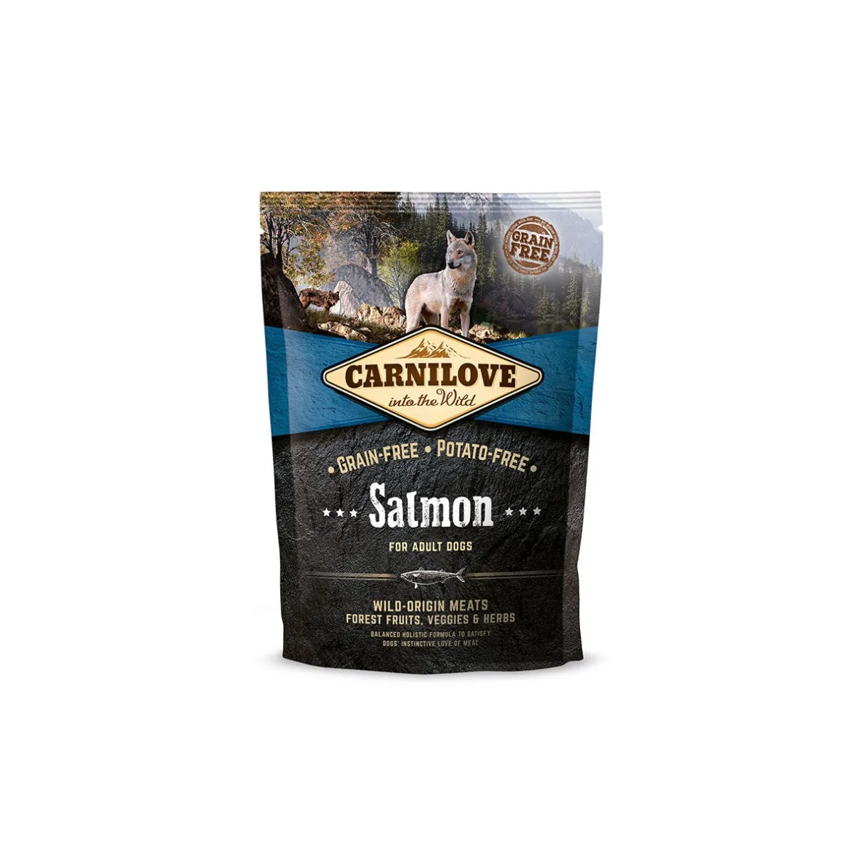 Carnilove Croquettes^Chien Adulte Saumon 1,5 kg