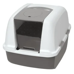 Catit Bacs & Maisons De Toilette^Toilettes pour chat avec toit et système de filtration Airsift - Jumbo