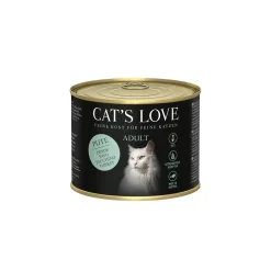 CAT'S LOVE Nourriture Humide^Nourriture humide pour chat adulte Dinde 6x200 g