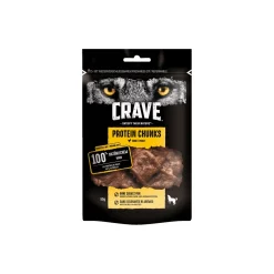 CRAVE Friandises|Nourriture^™ Protein Chunks 6 x 55 g