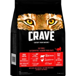 CRAVE Croquettes Pour Chat^au bœuf et au poulet 7 kg