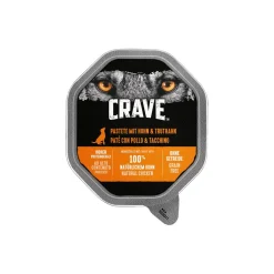 CRAVE Nourriture Humide^Pâté 2 x 7 x 150 g Poulet et dinde