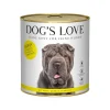 DOG'S LOVE Nourriture Humide^L'AMOUR DU CHIEN Adulte Poulet 6x800 g