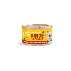 Edgard & Cooper Nourriture Humide^Morceaux en Sauce Chat Adulte Dinde 18x85 g