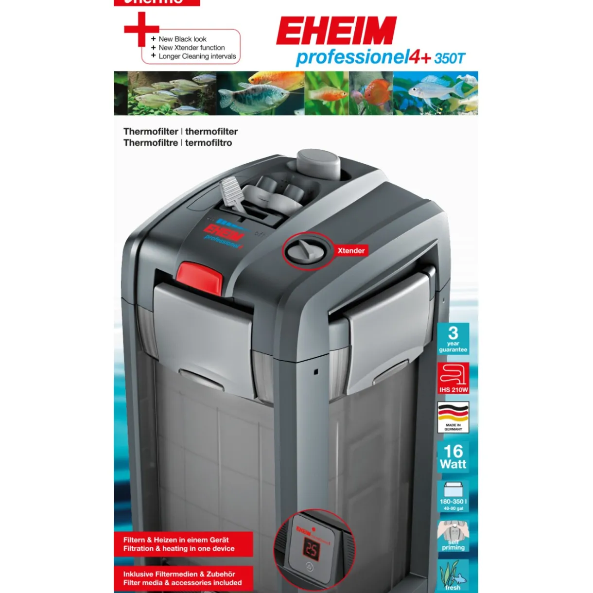 EHEIM Filtre^professionnel 4+ 350T