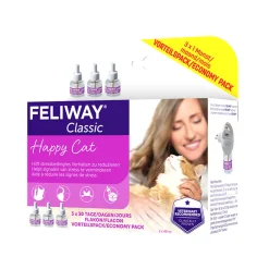 Feliway Calmants Pour Chat^Classic 3-pack navulllingen 3x48ml