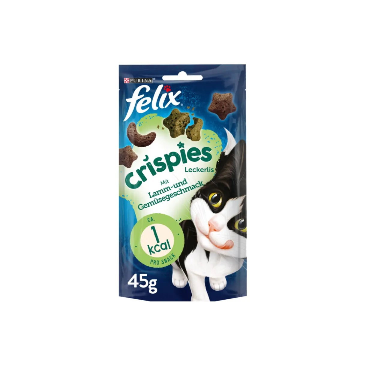 Felix Friandises^Crispies 8 x 45 g Agneau et légumes