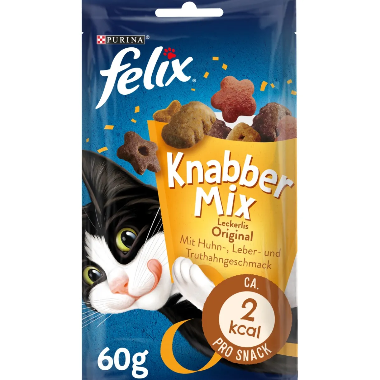 Felix Friandises^KnabberMix 8 x 60 g Original